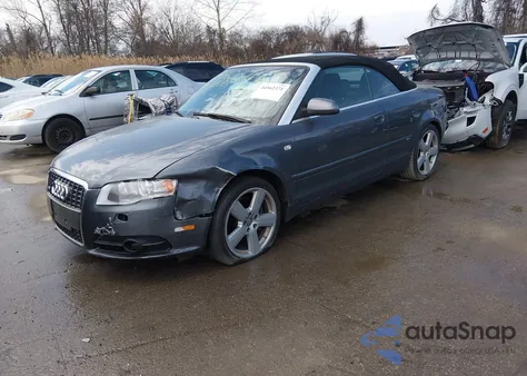 2009 Audi A4 2.0T Cabriolet из США, поврежденный, VIN WAUAF48H09K005475